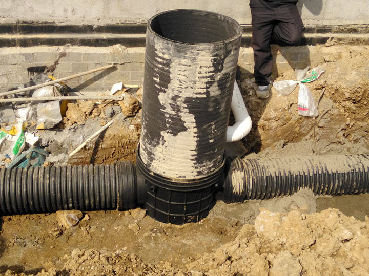 南京塑鋼管廠家-施工現(xiàn)場四