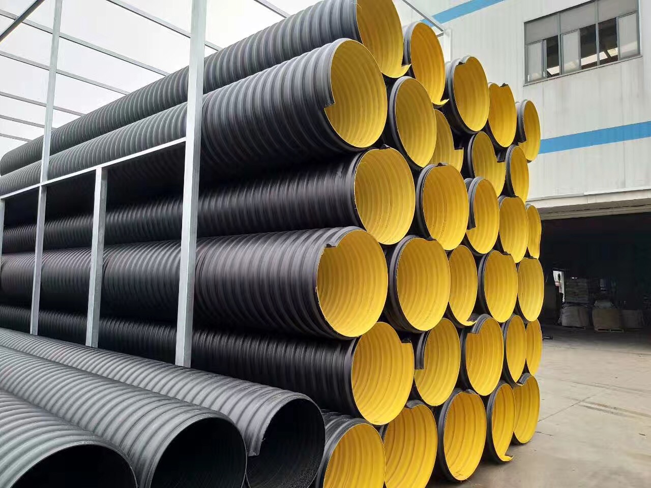 南京HDPE鋼帶增強螺旋波紋管